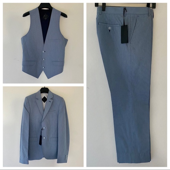 ASOS 3 PIECE SUIT - Picture 1 of 14